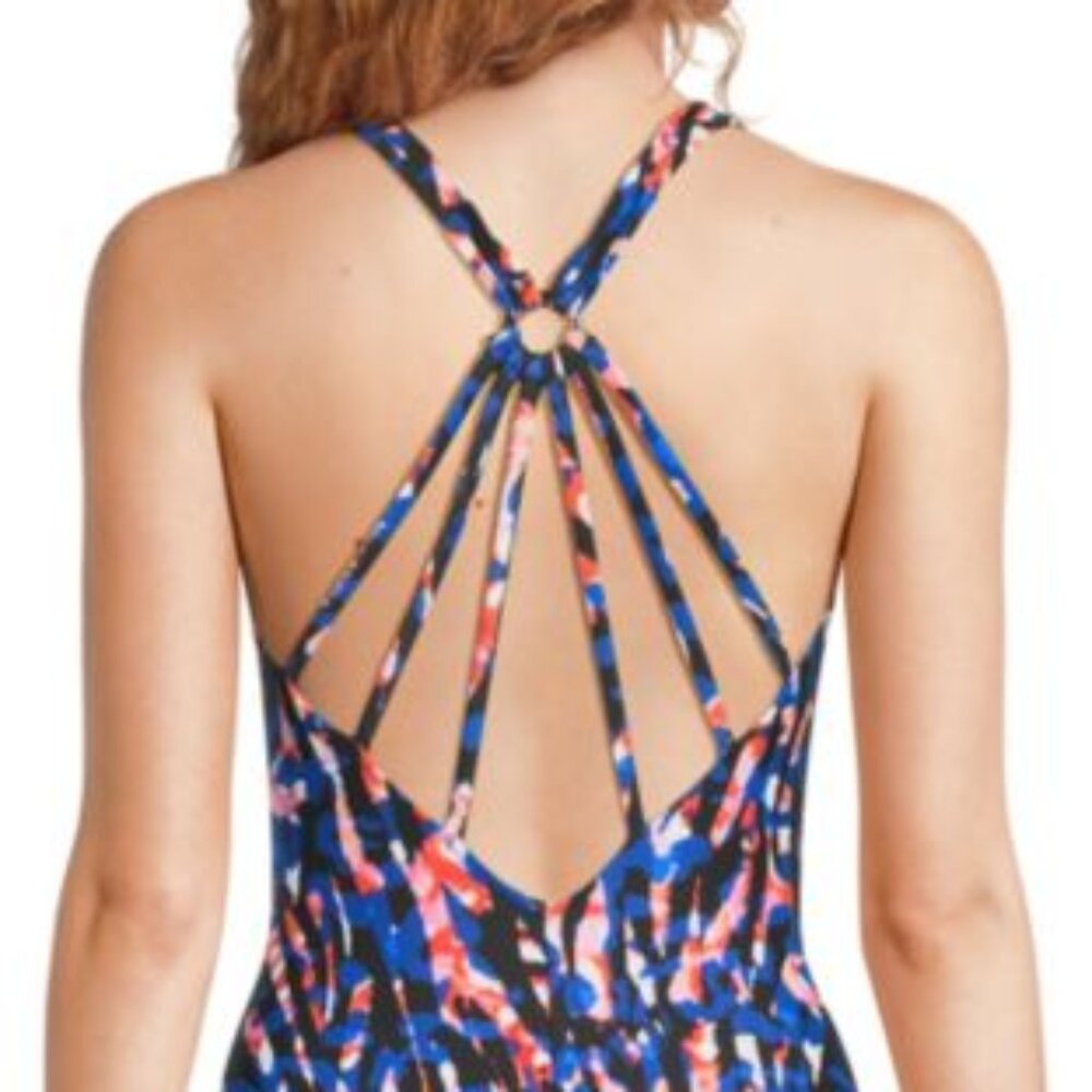 NWT Magicsuit Miraclesuit Burano Drew Twist-Front One-Piece Swimsuit Size 12 - Picture 4 of 6